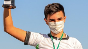 Emiliano Vanacloy vine con dos victorias en los tres evaluativos que propuso Maricán. La última cita será en Cinco Saltos. Foto gentileza