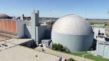 Imagen de La central Nuclear Atucha I inició su parada de planta programada