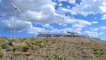 El gobierno quiere instalar sistemas renovables en todos los parajes de la provincia. 