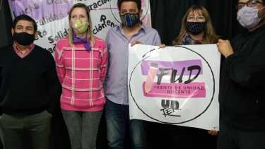 El evento contó con referentxs de toda la provincia en forma presencial y virtual. Foto gentileza.