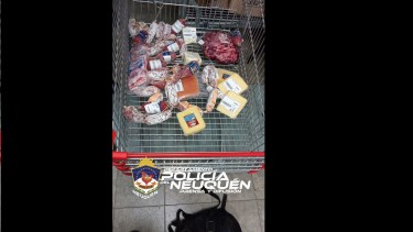 Intentó robar salamines y quesos de un mayorista de Neuquén  y lo detuvieron