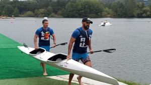 Algañaras suma su segunda medalla de oro en Rumania al ganar el K2 junto a Beacon