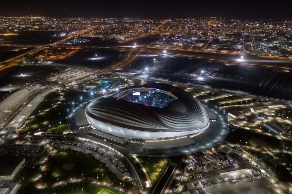 El estadio Al Janoub, inaugurado en 2019 y con capacidad para 40.000 espectadores. 