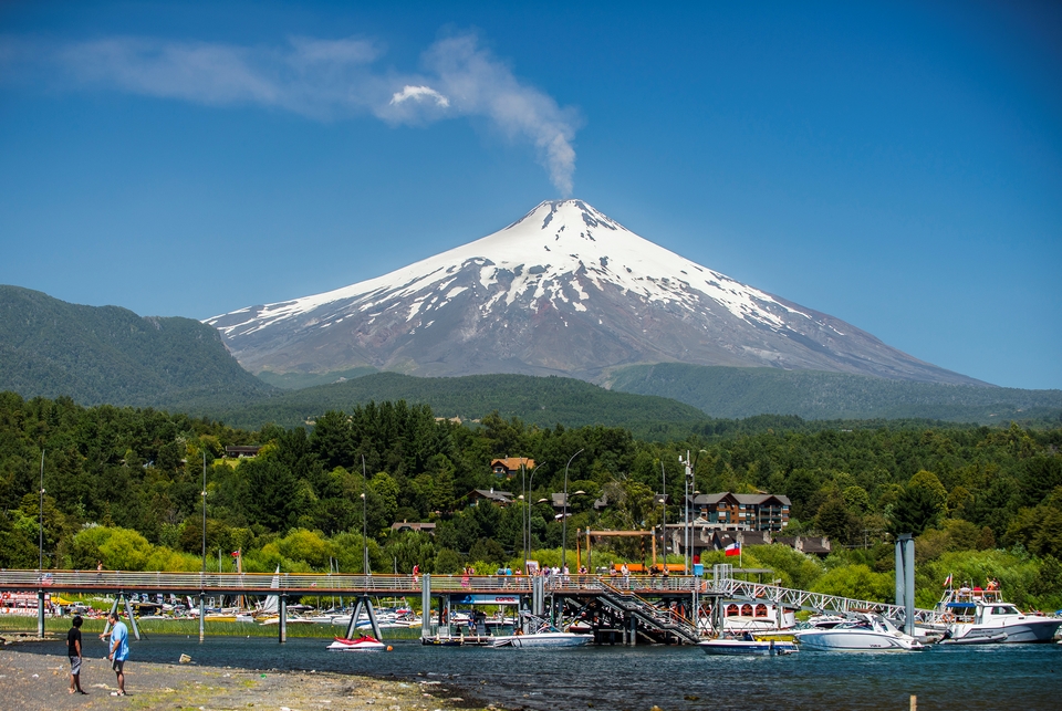 Volcán Villarrica. Foto: Gentileza