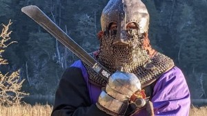 Un luchador medieval en Villa la Angostura