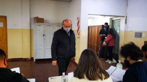 El diputado Luis Di Giacomo votó en Roca: «Las opciones para el electorado son bien tajantes»