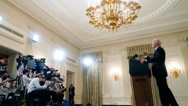 El presidente Biden habló en contra de la nueva ley de Texas. 