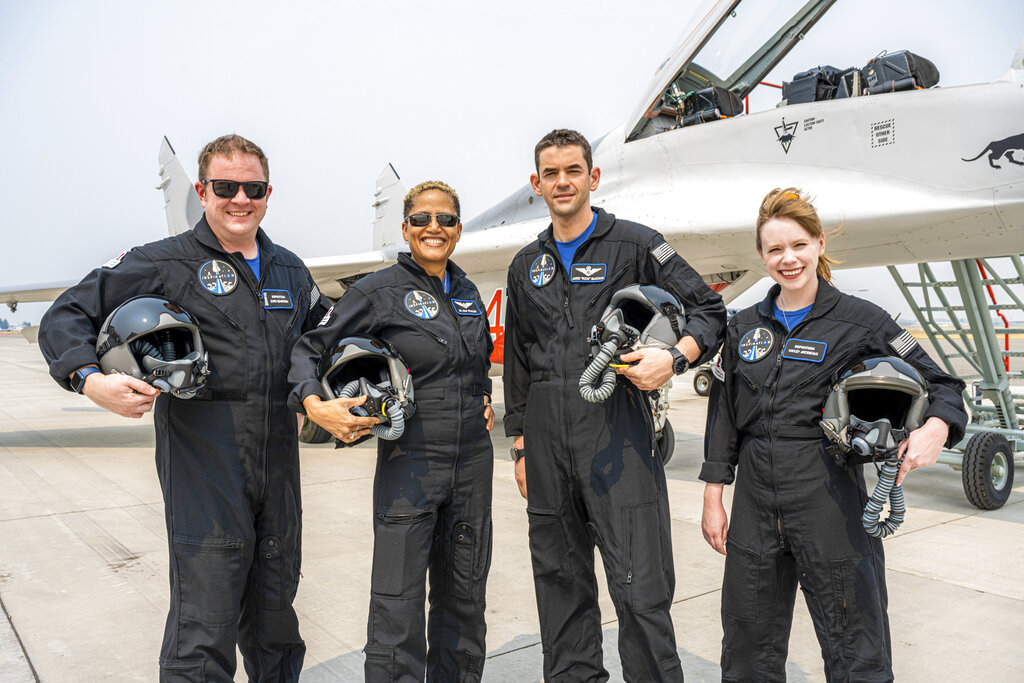 Los cuatro tripulantes regresarán hoy a la Tierra. (Foto: AP)