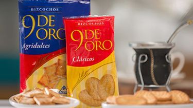 Los bizcochitos 9 de Oro son los de mayor salida, producto que se ha diversificado en diferentes opciones para el consumidor.-