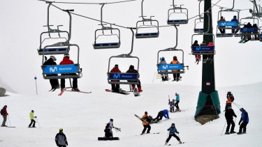 Cerro Catedral en Bariloche en una imagen del invierno pasado. Foto: Archivo/ Chino Leiva