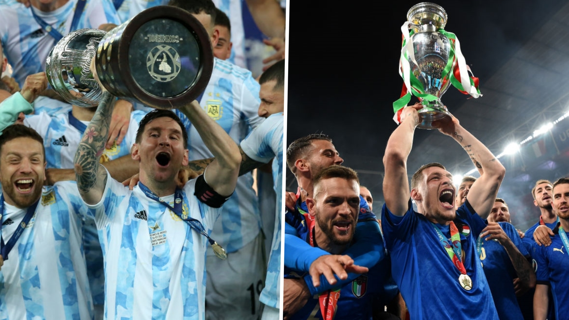 Confirmado: Argentina e Italia jugarán la Copa Euroamericana. 