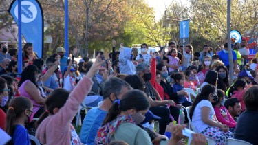 El Paseo del Canal Grande es el escenario de los festejos por el aniversario de la ciudad. Foto: Emiliana Cantera