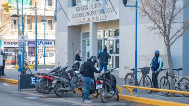 En el acceso este del Concejo Deliberante se construyó el nuevo estacionamiento.