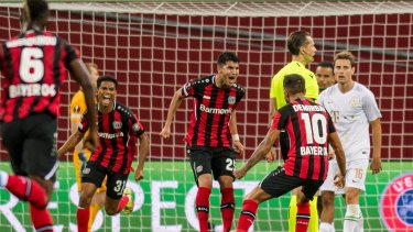 El ex River metió su primer gol en el club alemán.