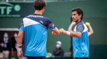 Imagen de Argentina ganó el dobles y se puso al frente ante Bielorrusia en la Copa Davis