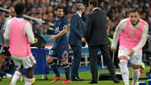 La explicación que dio Pochettino sobre el cambio de Lionel Messi