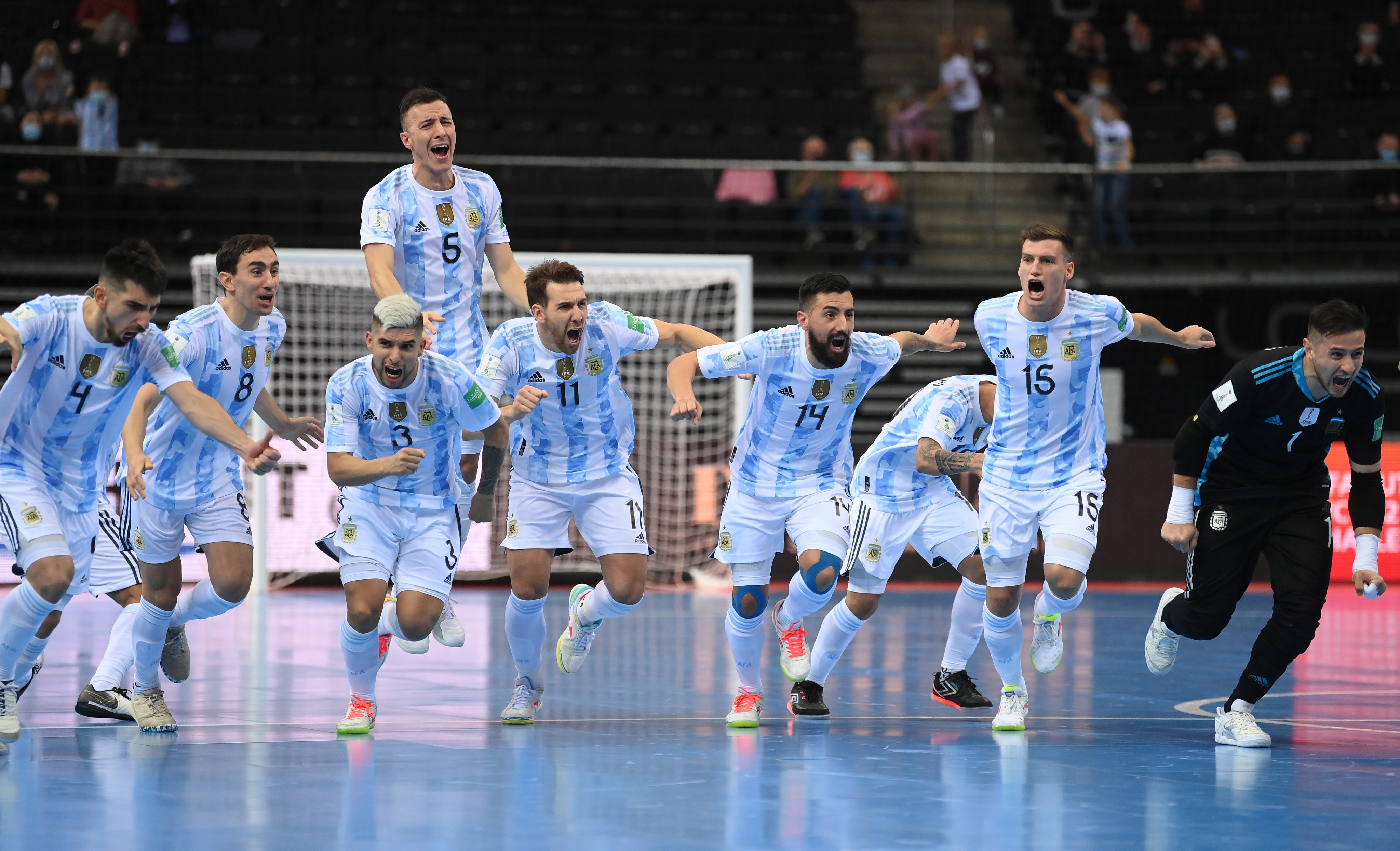 Mundial De Futsal Argentina Derroto A Rusia Y Jugara Frente A Brasil Por Un Lugar En La Final