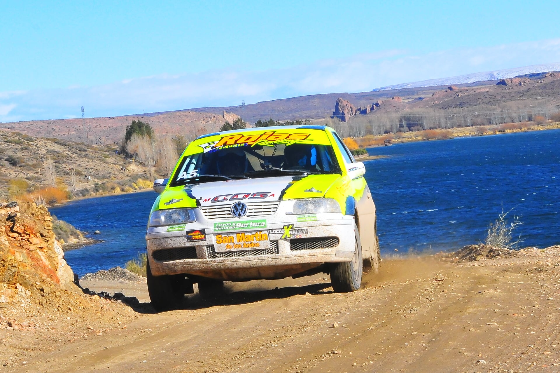 Postergaron una semana el comienzo de la nueva edición del Rally Neuquino en Aluminé. Gentileza.