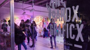 La muestra Bardx Gráfico se expondrá hasta fin de mes en la galería de Casa de la Cultura. Fotos: Daniel Quilodrán