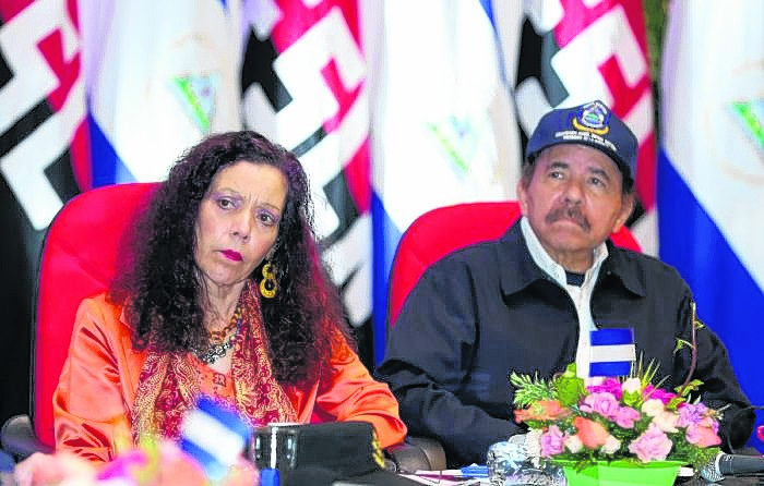 Se proclamó como ganador del proceso electoral a la fórmula de Daniel Ortega y a su esposa Rosario Murillo