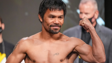 Pacquiao buscará ser el presidente de Filipinas. 