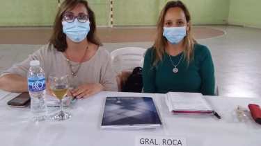 La delegación local expuso sobre las políticas que lleva adelante el Municipio.