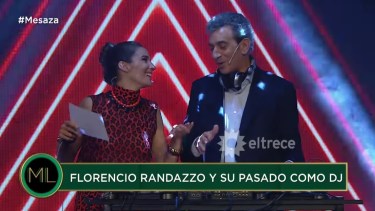 Randazzo recordó su pasado como DJ. Foto: captura 