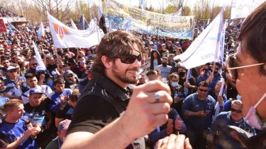 Ricardo Dewey fue despedido con dolor por el Sindicato Petrolero Privado. Foto: @sindpetroleros