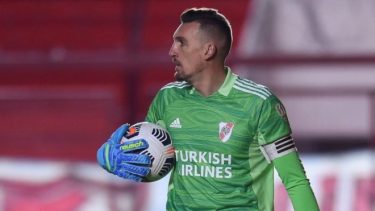 Armani no pudo jugar con la Selección debido a la lesión que arrastraba. 

Foto: archivo 