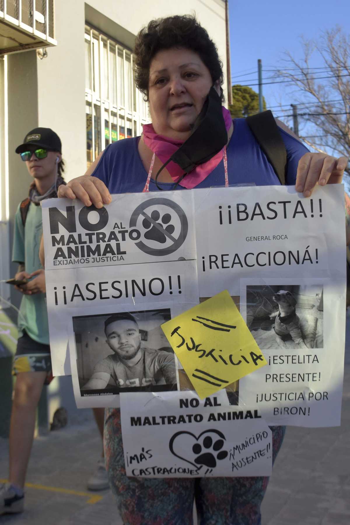 Organización protectora de animales denuncia agresiones verbales por mostrar apoyo en el caso Bairon (Foto Emiliana Cantera)