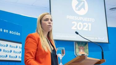 María Emilia Soria, intendenta de Roca. 
