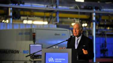 Funes de Rioja advirtió sobre el freno de la producción por la falta de dólares. 