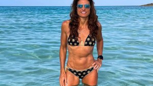 Gabriela Sabatini y sus vacaciones en Mallorca a pura playa y bicicleta