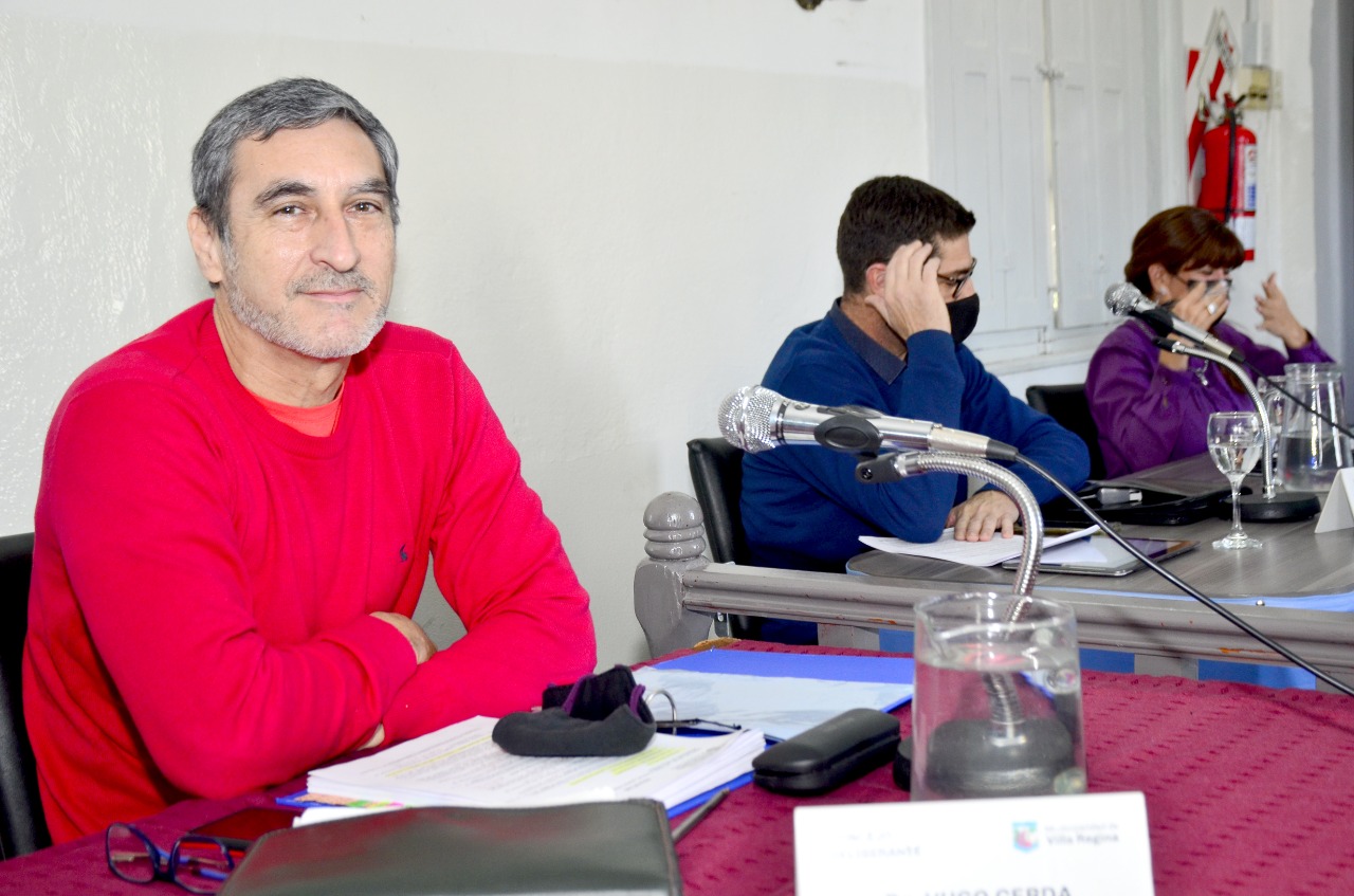 El concejal Hugo Cerda presentó el proyecto de comunicación en el Deliberante.
