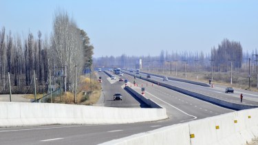La UTE Vial Agro-CN Sapag denunció nuevo robo de elementos en las obras de la 22. (Foto Néstor Salas)