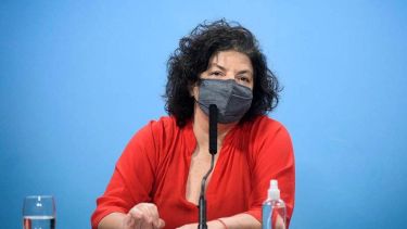 Carla Vizzotti, ministra de Salud de la Nación, realizó recomendaciones en su cuenta de Twitter. Foto Archivo.