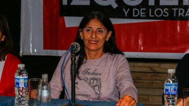 Dardik, precandidata del FIT-U, trabaja en el hospital de Villa Regina. (Foto: Juan Thomes)