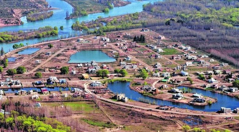 La Zagala, sector de urbanizaciones cerradas en Valentina sur Rural de Neuquén (gentileza)