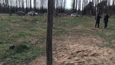 La policía está en el lugar. Foto gentileza.