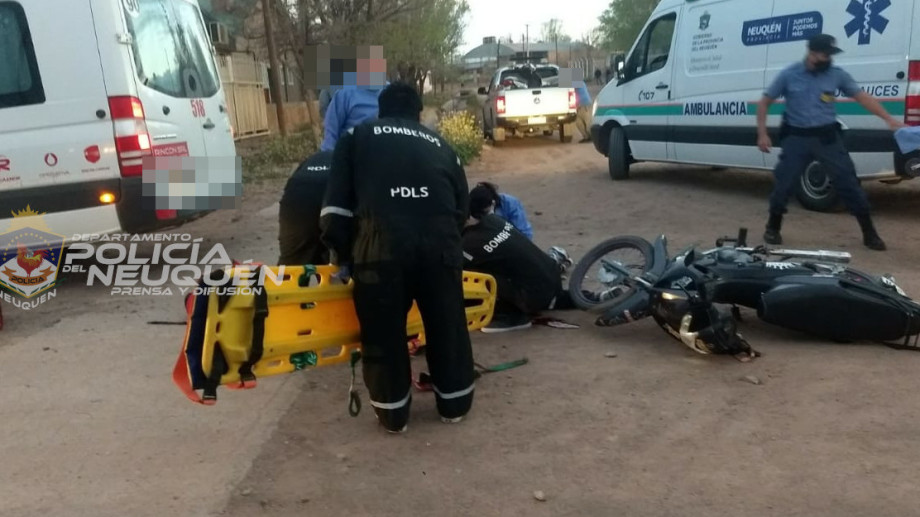 El cuerpo del motociclista fue trasladado a Neuquén para realizarse la autopsia. Foto: Gentileza Policía de Neuquén