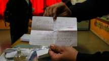 Imagen de «No voy a votar a ninguno»: eligió hacer su propia boleta para mostrar su descontento