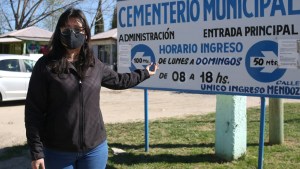Piden que se extienda el horario de visitas en el cementerio de Roca