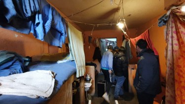 El interior de una de las celdas en el penal 3, donde la secretaria de Estado de Seguridad de Río negro niega hacinamiento. Foto: Gentileza