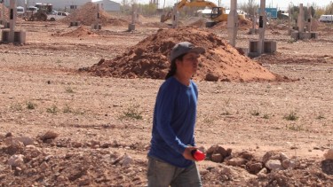 El distrito 7 (869lotes) en la zona de meseta, fue el primero en ser entregado por la modalidad lote con servicios. Los preadudicatarios el sábado fueron sorteados para el distrito 6, 3 y los lotes con servicio de la ampliación del ejido (foto archivo Oscar Livera ) 