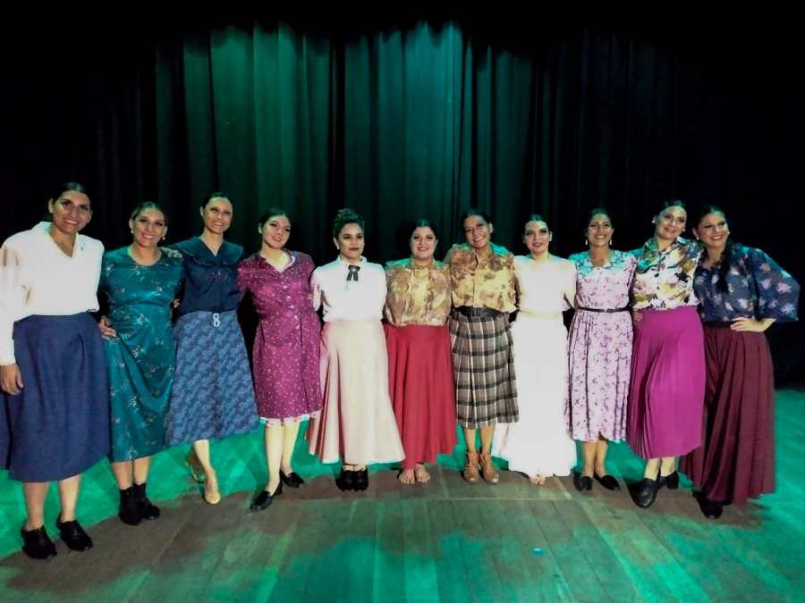 Puquy- danzas folclóricas- se presentó en Roca - Fotos Daniel Quilodrán