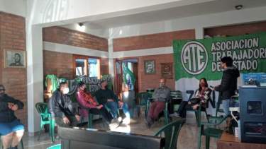 Las medidas se mantendrán entre os trabajadores del organismo de Neuquén si no hay solución. Foto: Gentileza Facebook Auxi Adm Junin