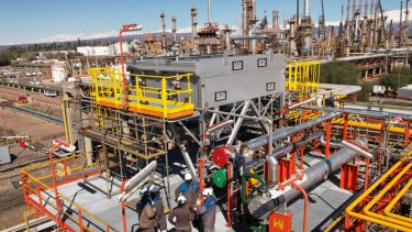 Para la obra la firma invirtió unos 21 millones de dólares y empleó a 200 personas de manera directa e indirecta. (Foto: gentileza)