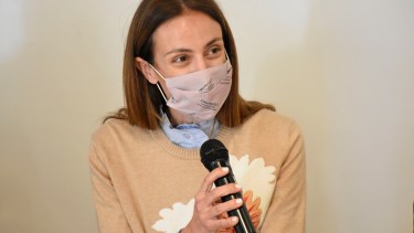 Tanya Bertoldi integra el plenario de comisiones que está debatiendo el acuerdo con el FMI. Foto: archivo Florencia Salto