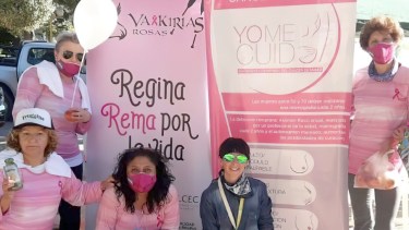 En la región se llevan a cabo distintas actividades para concientizar y prevenir el cáncer de mama. (Foto Néstor Salas)