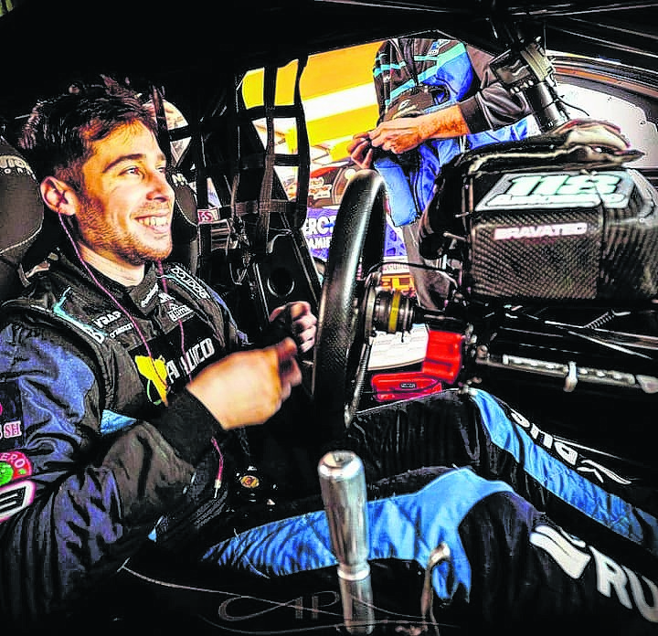 Antonino García ganó la serie más rápida y largará adelante la final de la Clase 3 del Turismo Nacional en Paraná. Gentileza.